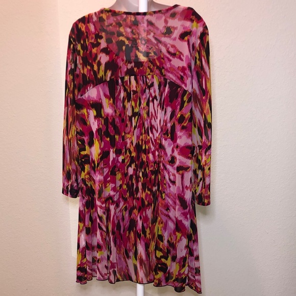 Attitudes by Renée - Tank & Matching Sheer Top - Picture 3 of 8